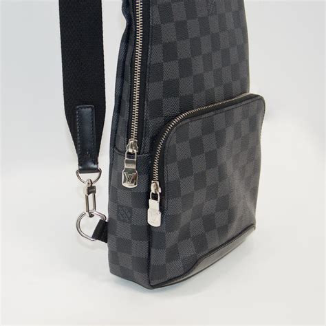 louis vuitton damier graphite avenue sling bag|louis vuitton sling bag price.